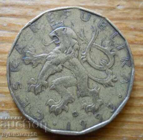 20 крони 1993 г. - Чехия с цена € 1.00 | 1.96 лв.
