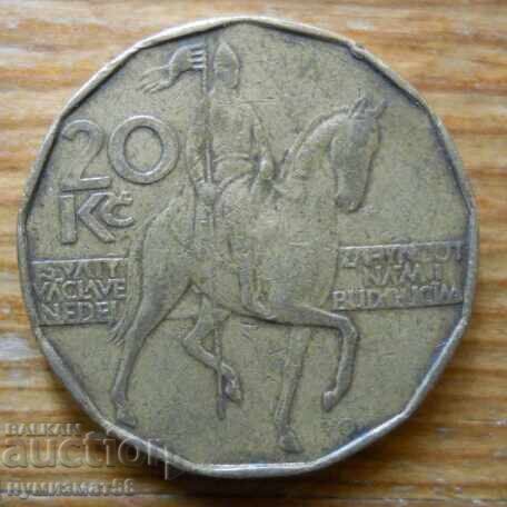 20 крони 1993 г. - Чехия