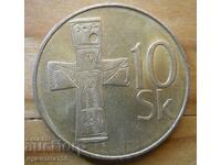 10 coroane 1993 - Slovacia