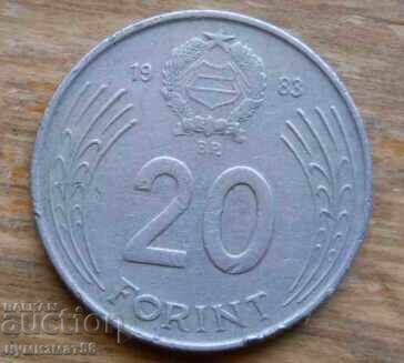 20 forints 1983 - Hungary
