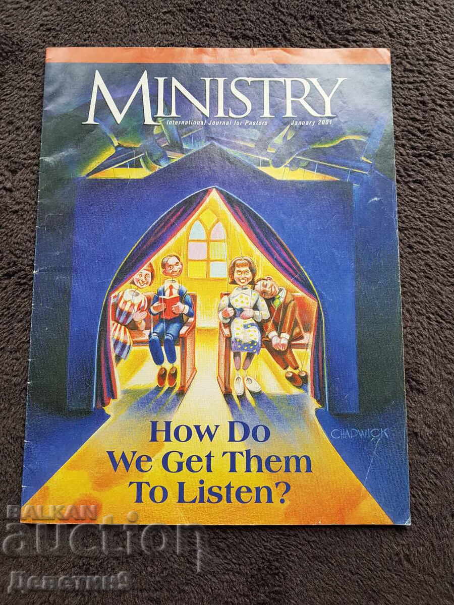 "Ministry" Magazine - January 2001