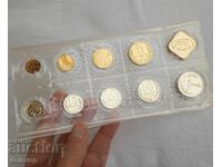 Πλήρες Σετ ΕΣΣΔ 1989 Νομίσματα, Πλακέτα, Νομισματοκοπείο Λένινγκραντ