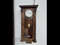Beautiful wall clock GUSTAV BECKER WORKING