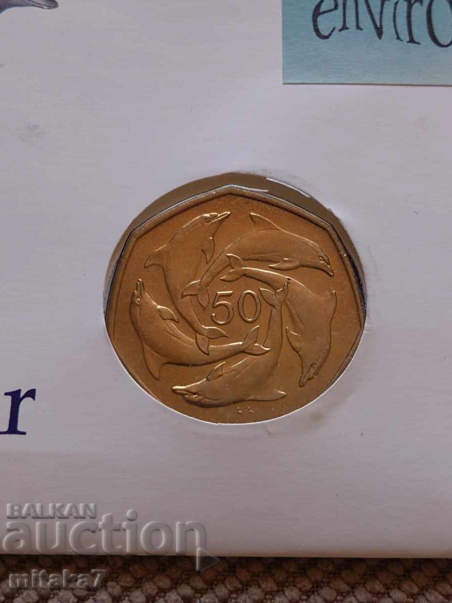 50 pence 1997, Gibraltar cu preț € 3.00 | 5.87 BGN