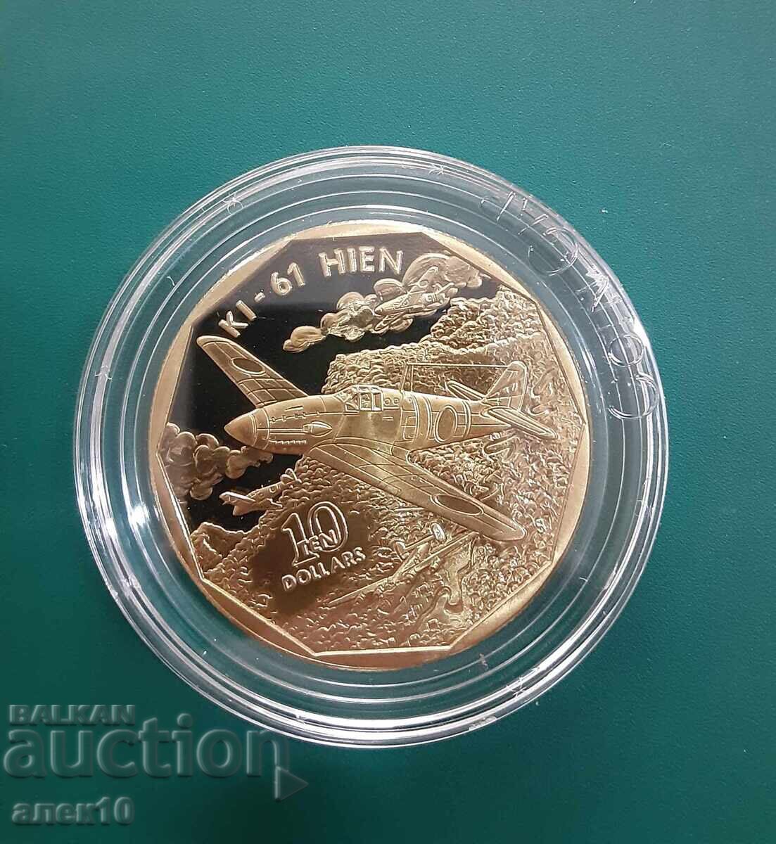 Insulele Marshall 10 dolari 1991 4 n