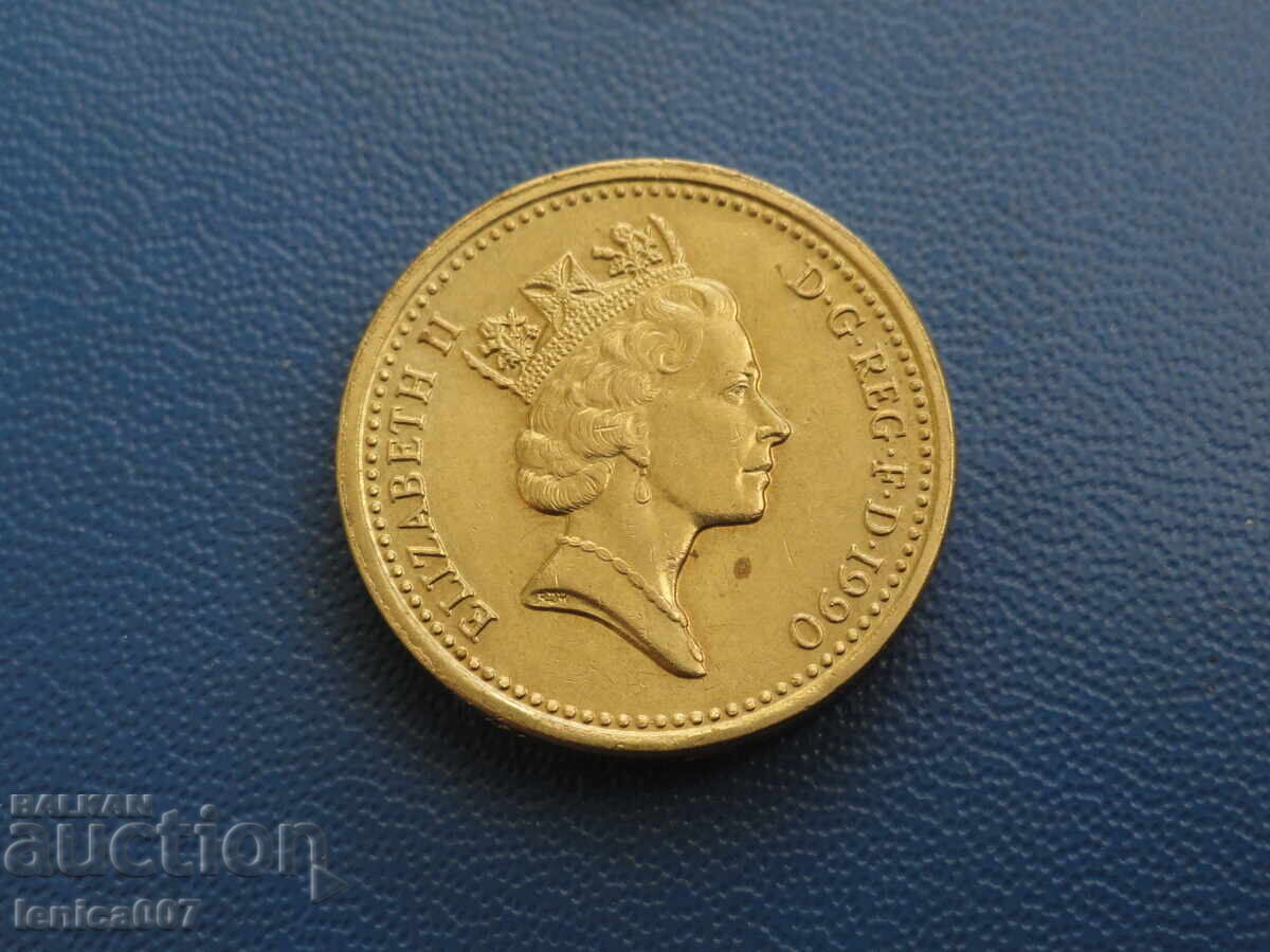 Auction  United Kingdom 1990 - 1 Pound