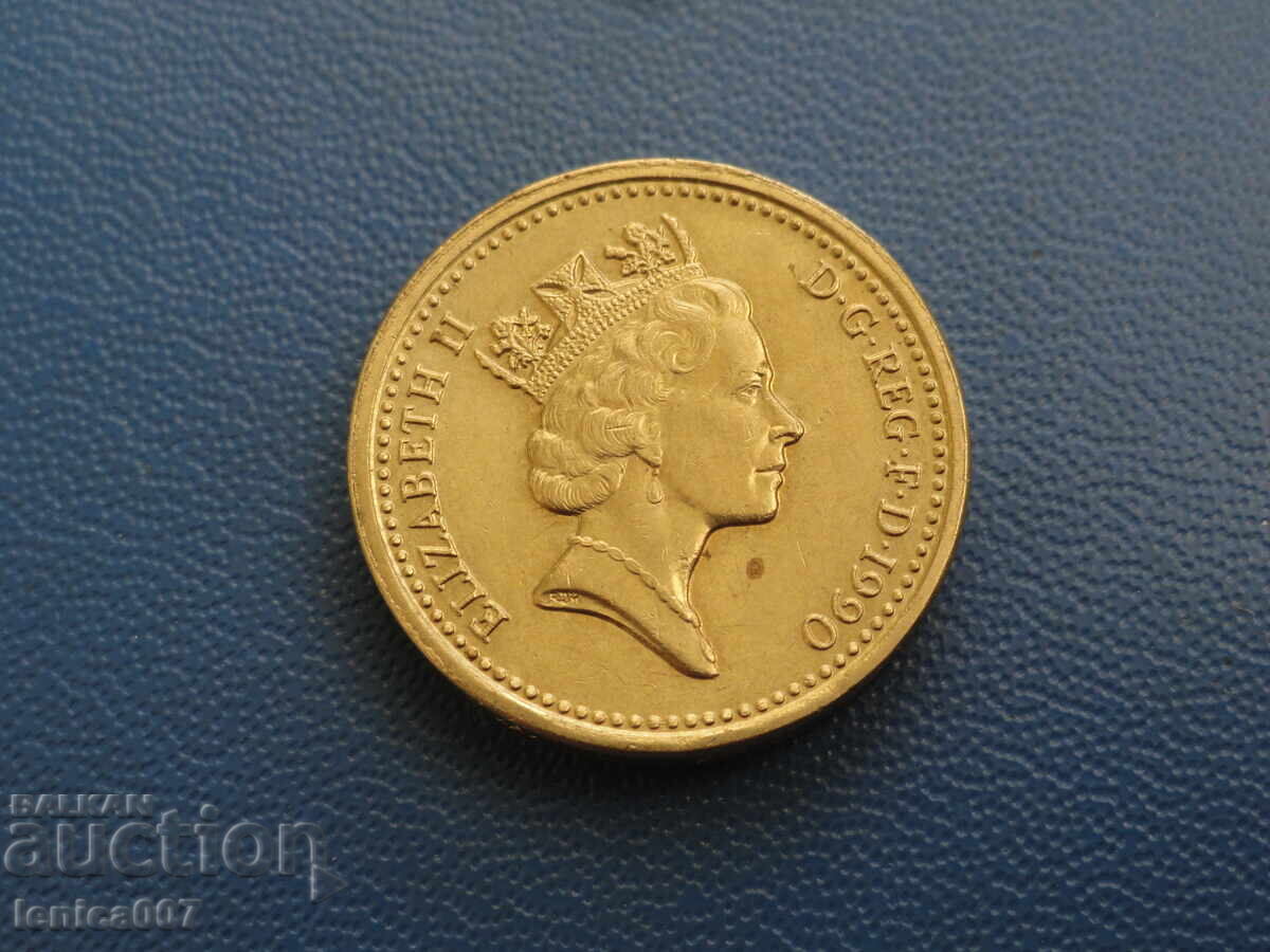 United Kingdom 1990 - 1 Pound - 5