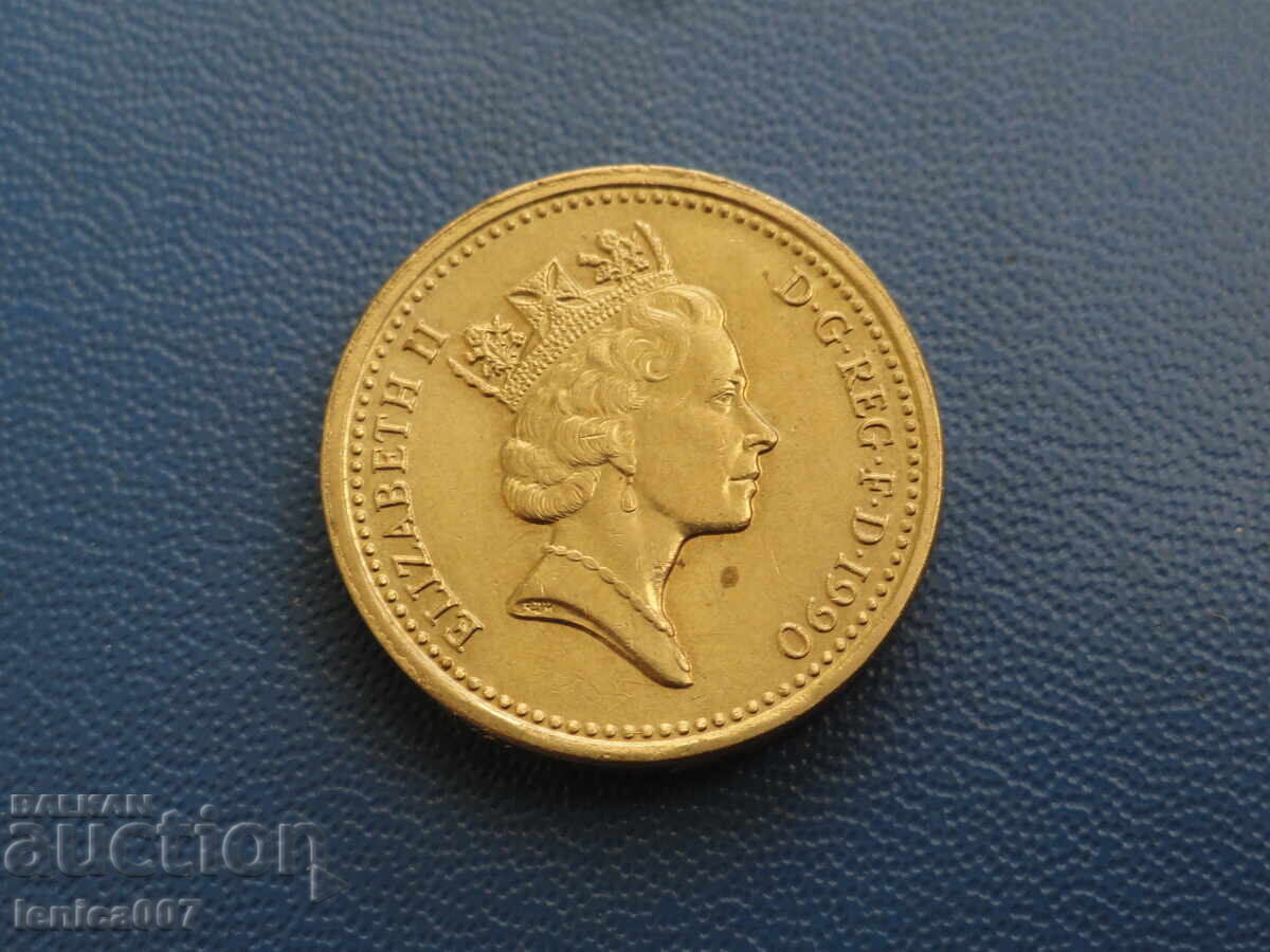 United Kingdom 1990 - 1 Pound