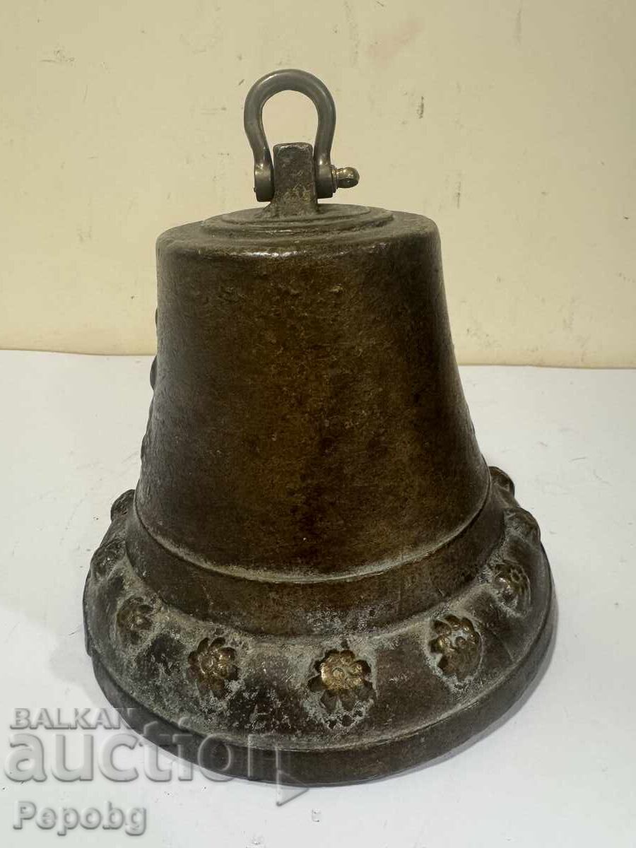 Veche clopotniță din bronz secolul al XIX-lea - 5