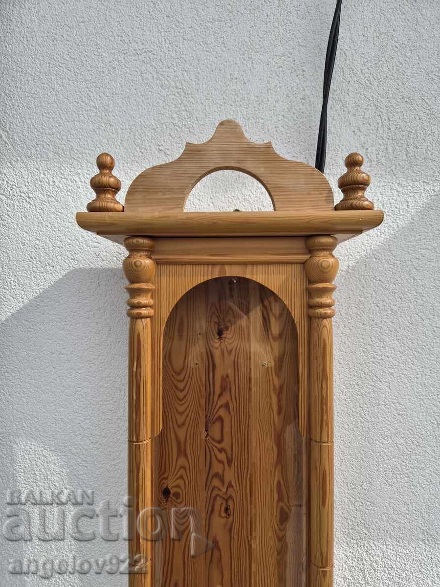 Mare cutie frumoasă din lemn pentru ceas de perete!!! cu preț € 24.19 | 47.31 BGN