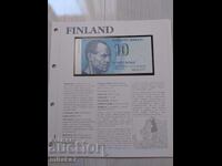 10 mărci finlandeze 1986