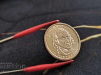 Монета - САЩ - 1 долар (Джеймс Мадисън) UNC | 2007г.