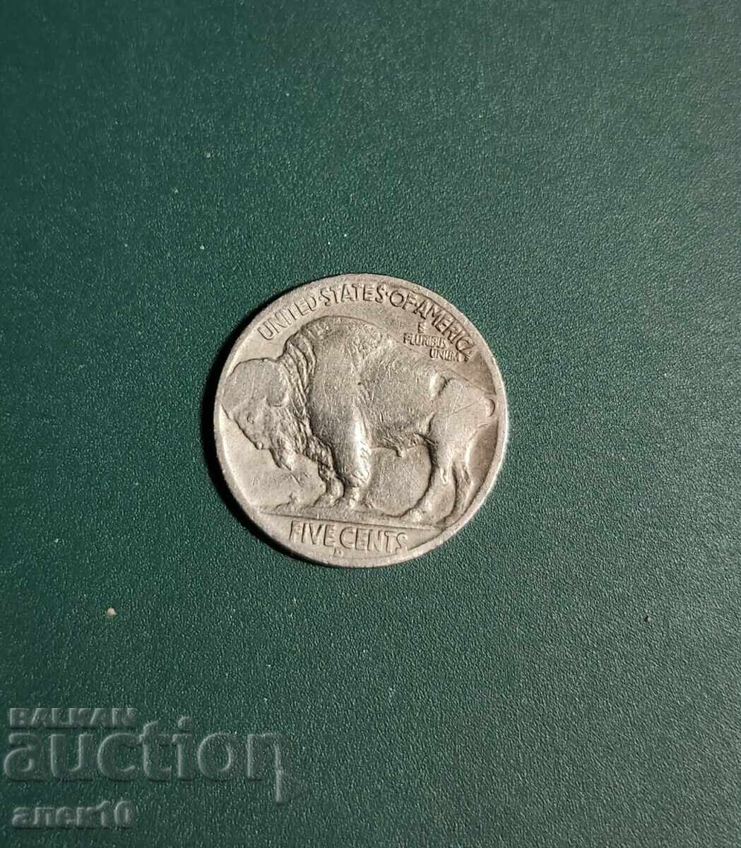 САЩ   5  цент    1937    а с цена € 1.50 | 2.93 лв.