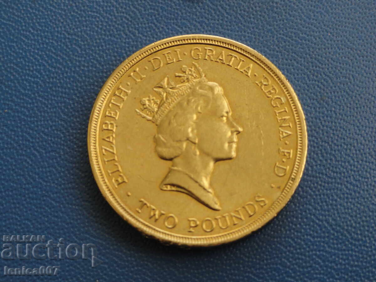 UK 1995 - 2 Pounds "50th Anniversary of the End of WWII" - 5