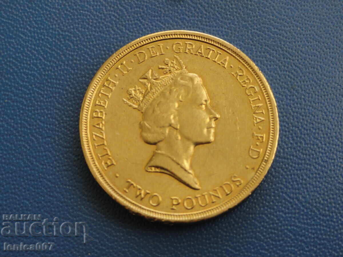 UK 1995 - 2 Pounds "50th Anniversary of the End of WWII"