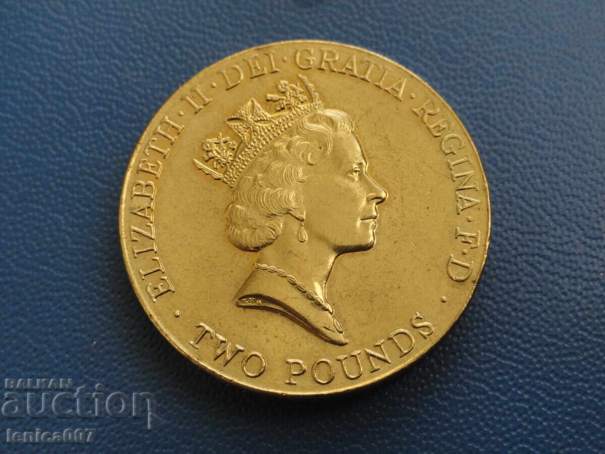 Auction  UK 1996 - 2 Pounds "UEFA European Cup"