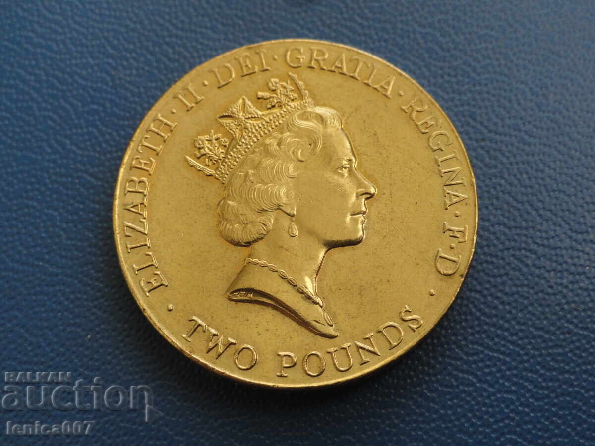 UK 1996 - 2 Pounds "UEFA European Cup"