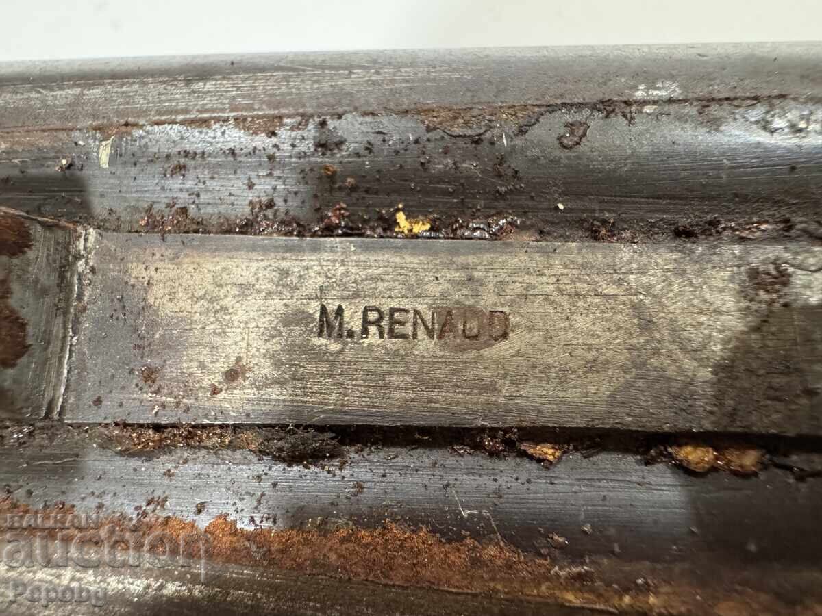 Pușcă veche cu două țevi