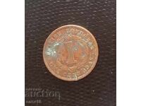 Brit. Honduras 1 cent 1949