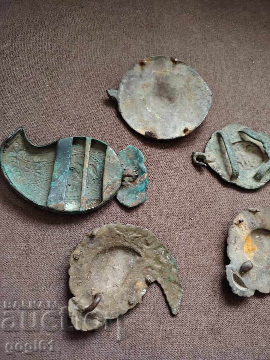 Lot de nasturi individuali, mari - 5