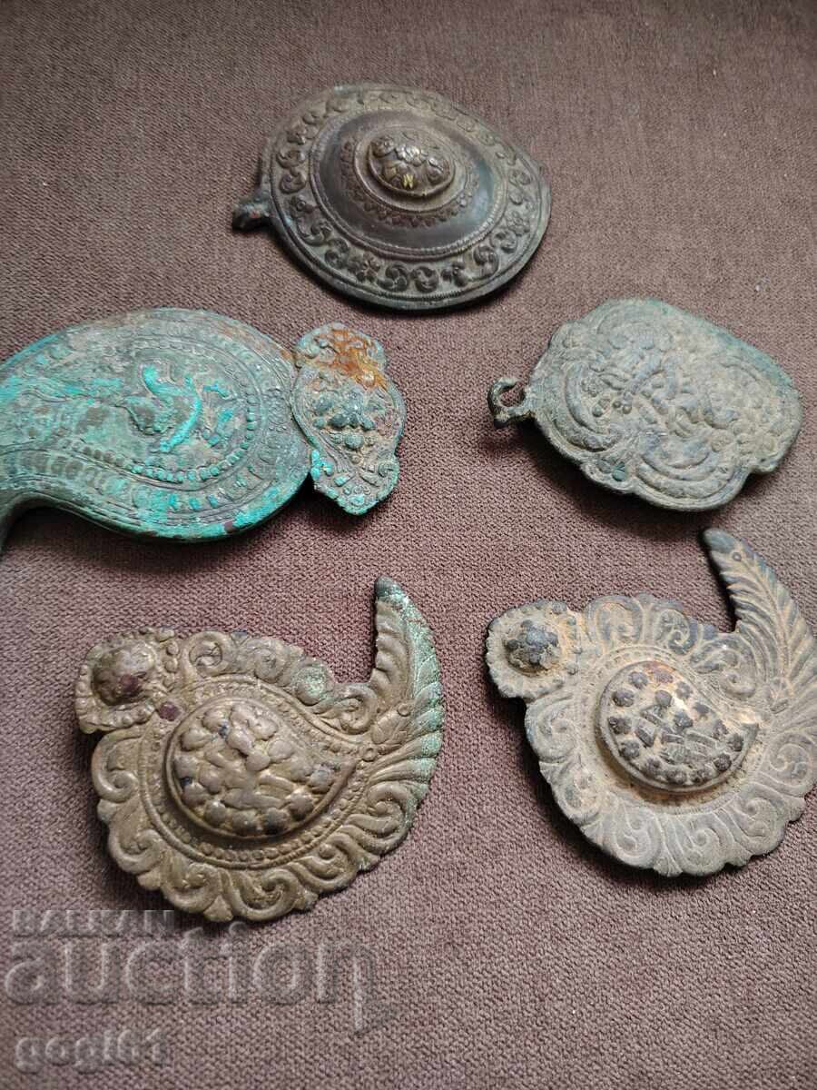 Lot de nasturi individuali, mari - 6