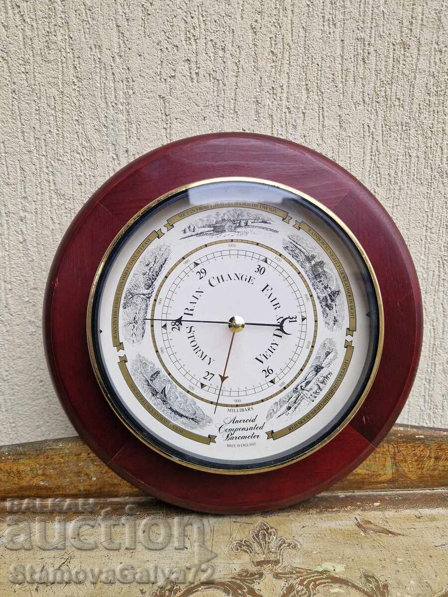 Barometru englezesc antic, mare, excelent Barometru englezesc antic, mare, excelent