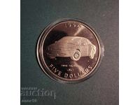 Marshall Islands 5 Dollar 1996 100g Ford 2 N
