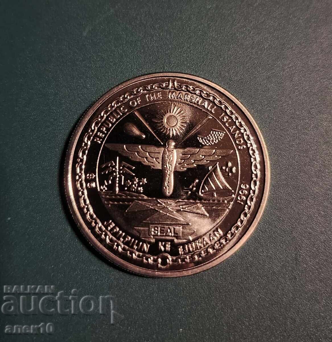 Маршалски о - ви   5  долар  1996  100 г  Форд  3  н с цена € 14.00 | 27.38 лв.