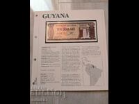 10 dollars 1996 year, Guyana
