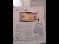 100 franci 1998, Guineea