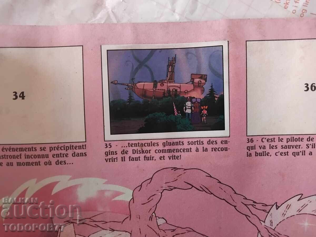 Licitație Album Panini pentru stickere din benzi desenate