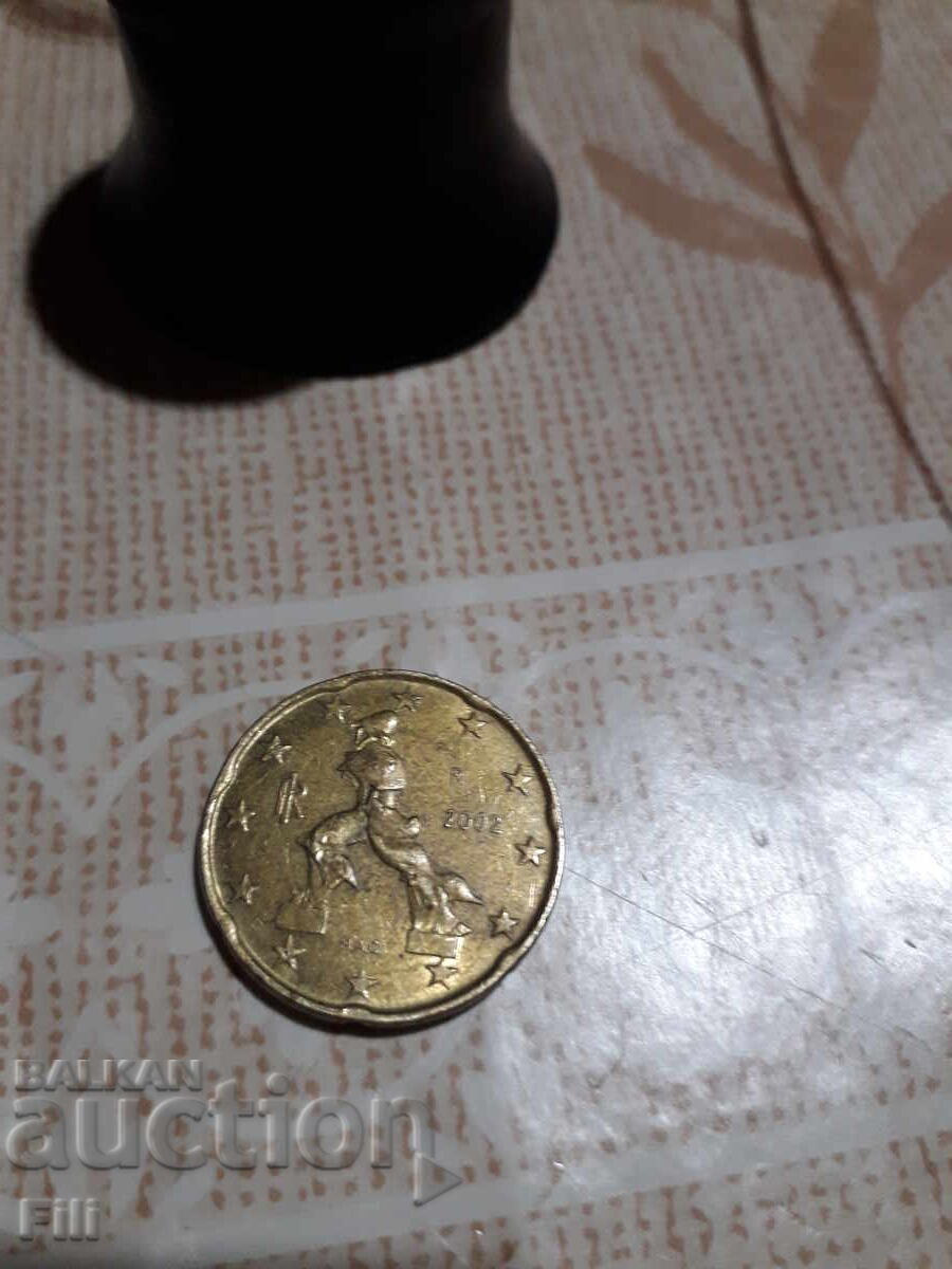 Аукцион 20 euro cent  italy