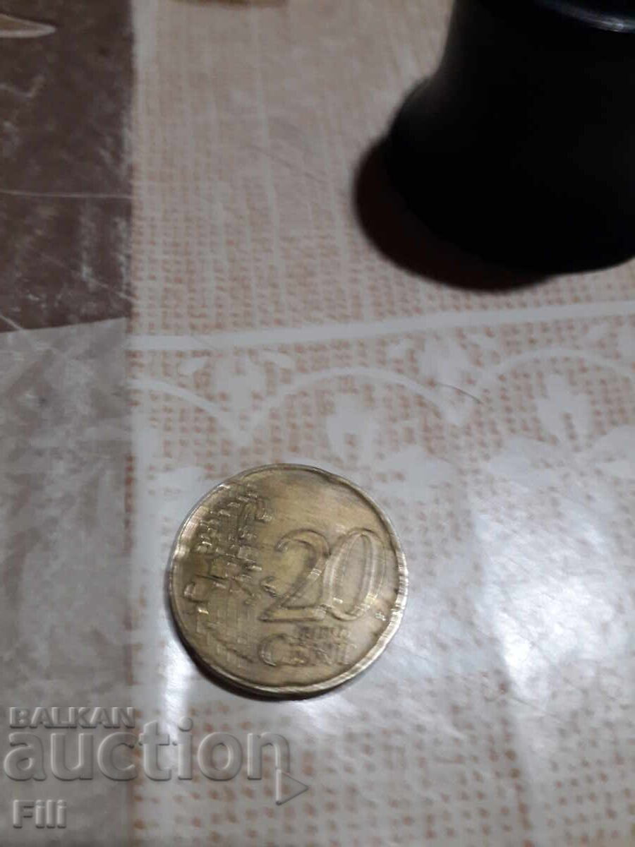 20 euro cent  italy - 6