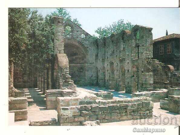 Felicitare Bulgaria Nesebăr Biserica Vechea Mitropolie 7*