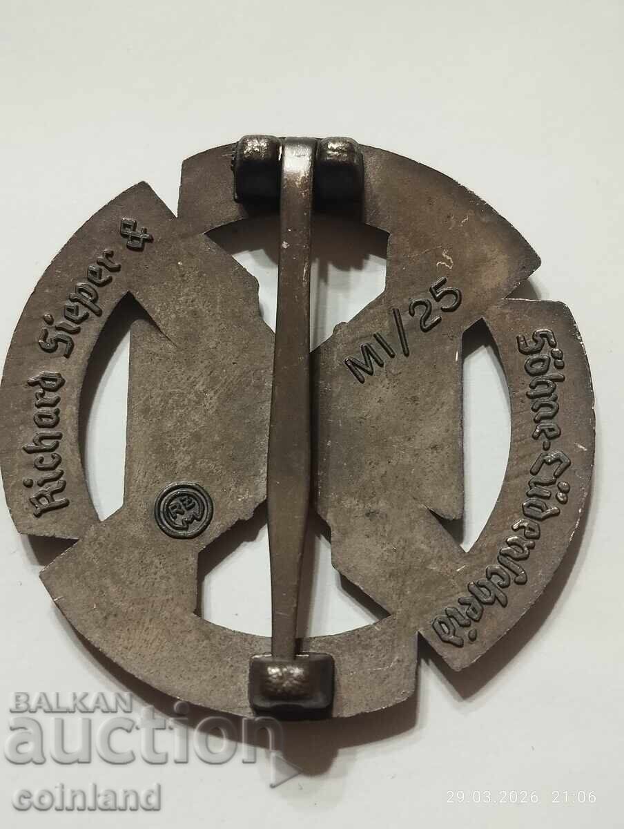 Semn nazist german SS REPRODUCERE - 5