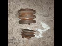 Washers for electric motor with two channels. Lat 2 pieces. No. 3