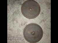 metal wheels 12 cm diameter