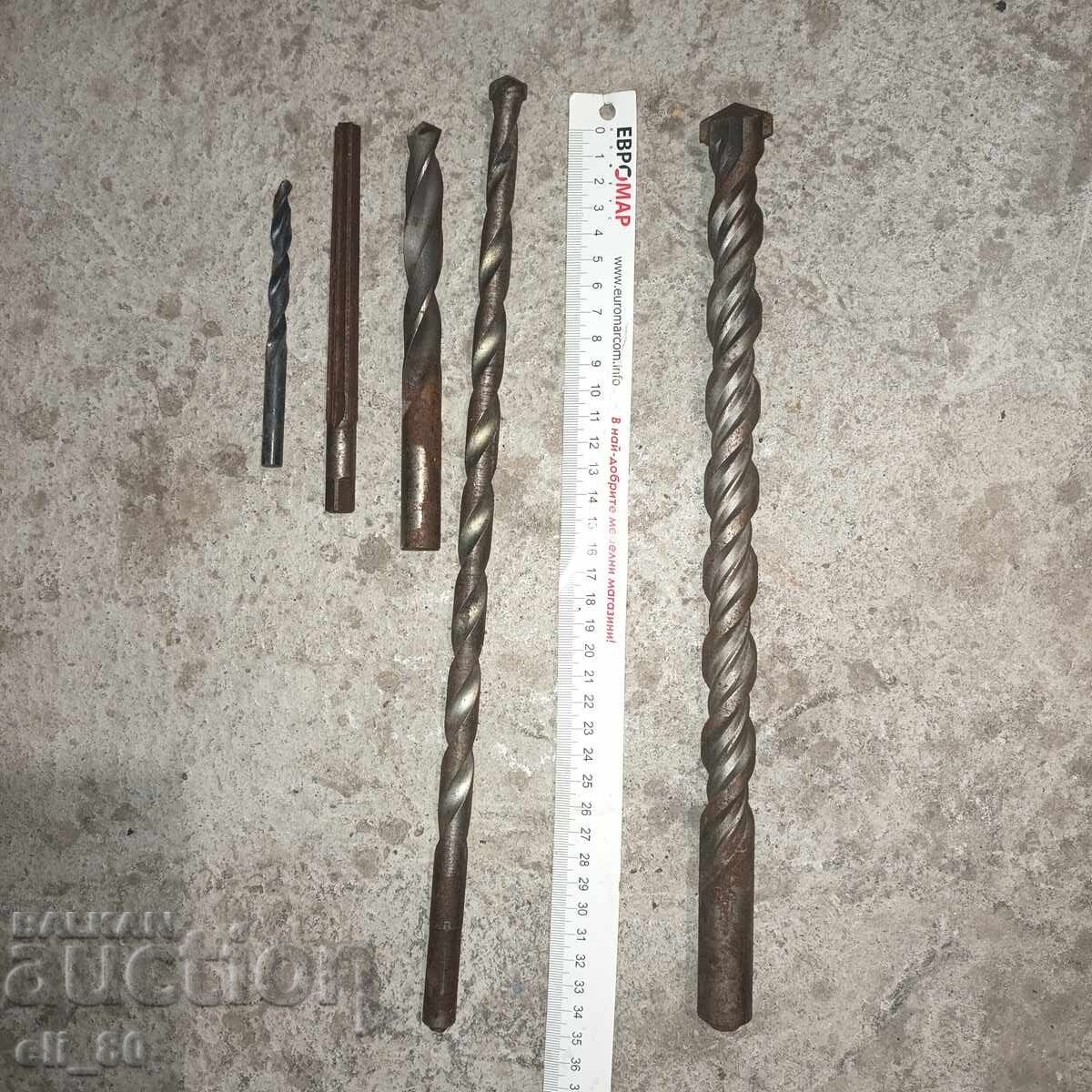 lot of large drill bits with price € 4.00 | 7.82 BGN lot of large drill bits with price € 4.00 | 7.82 BGN