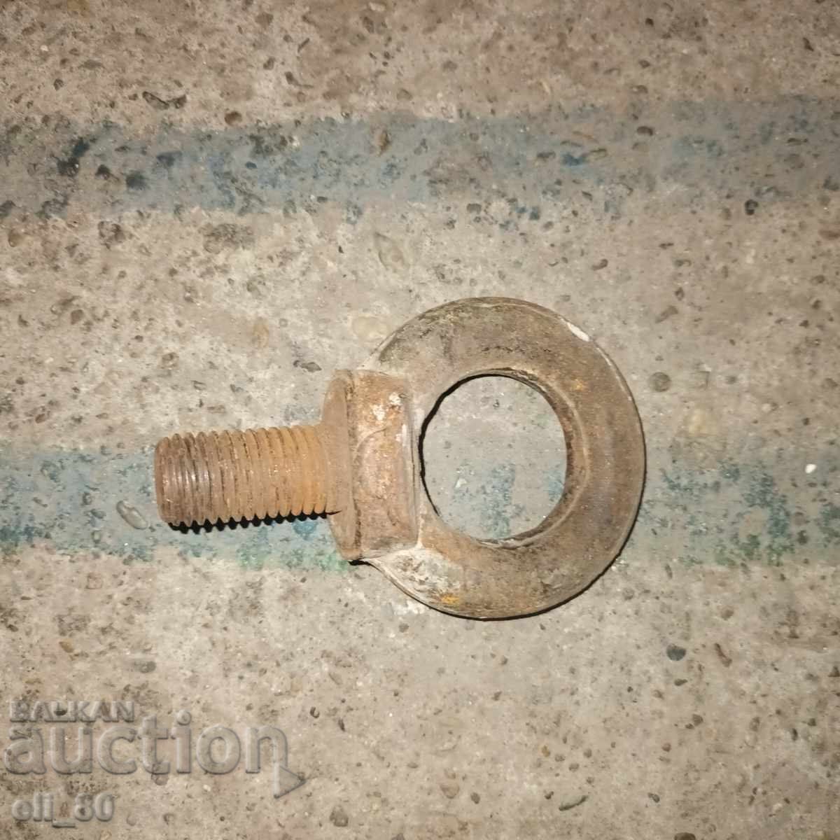 Μεταλλικό γάντζο μεγάλο με σπείρωμα με τιμή € 2.00 | 3.91 BGN