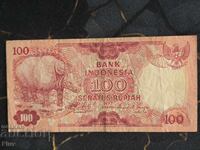 Τραπεζογραμμάτιο - Ινδονησία - 100 ρουπίες | 1977
