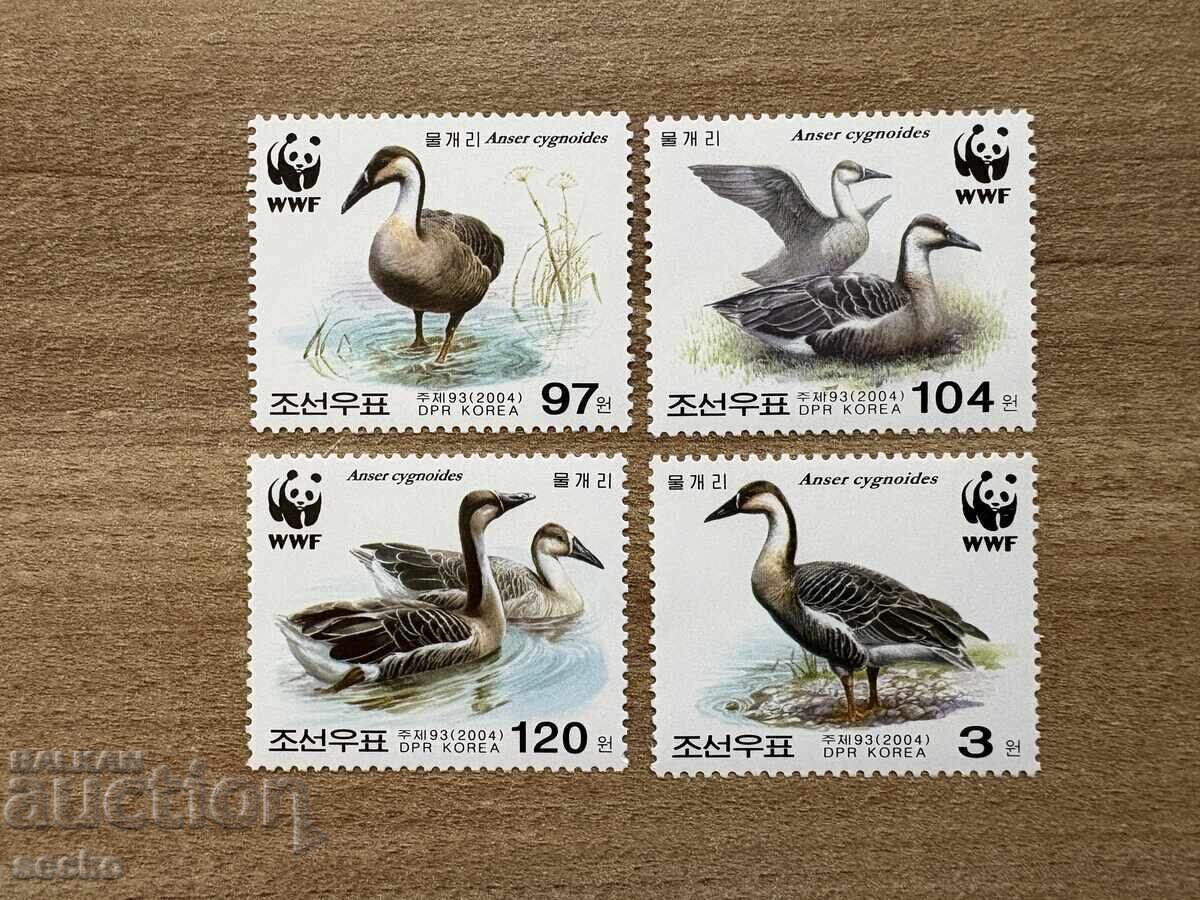 КНДР - Лебедова гъска (2004) MNH