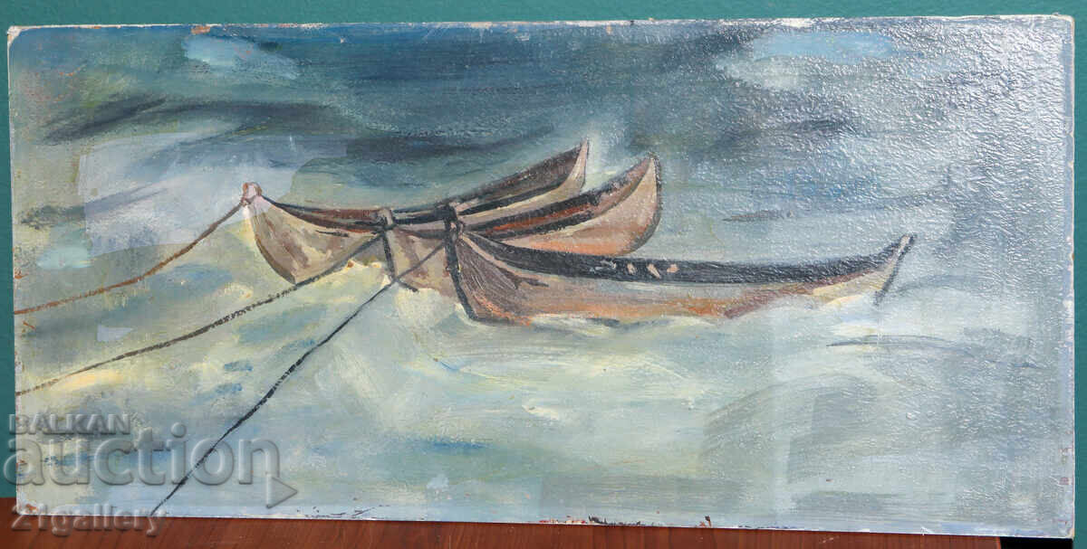 Δημοπρασία Petŭr Nenov, kartina, masleni boi peĭzazh