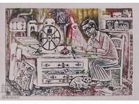 Grafică umoristică de la un gravor artist