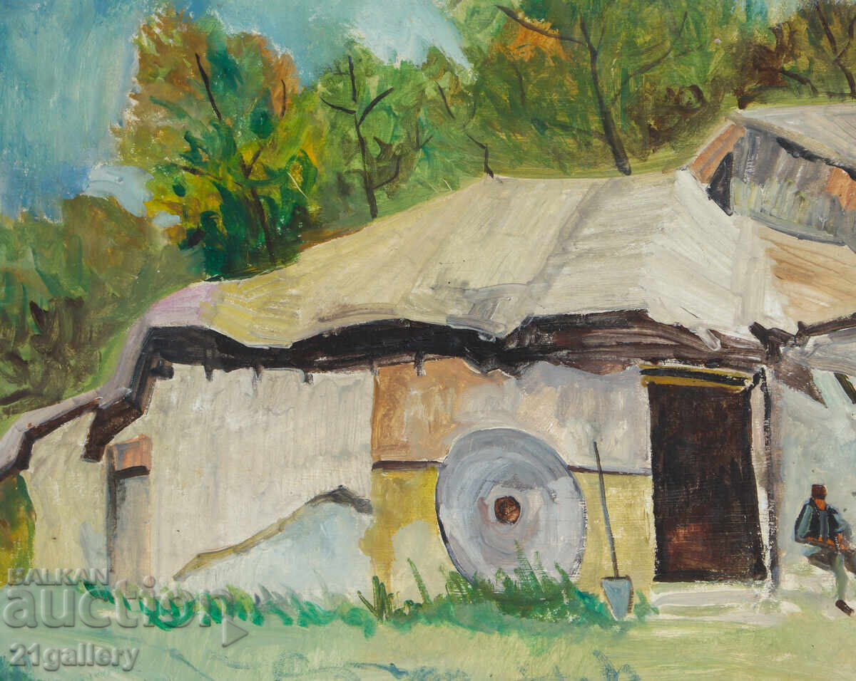 Παράδοση Petŭr Nenov, kartina temperni boi peĭzazh