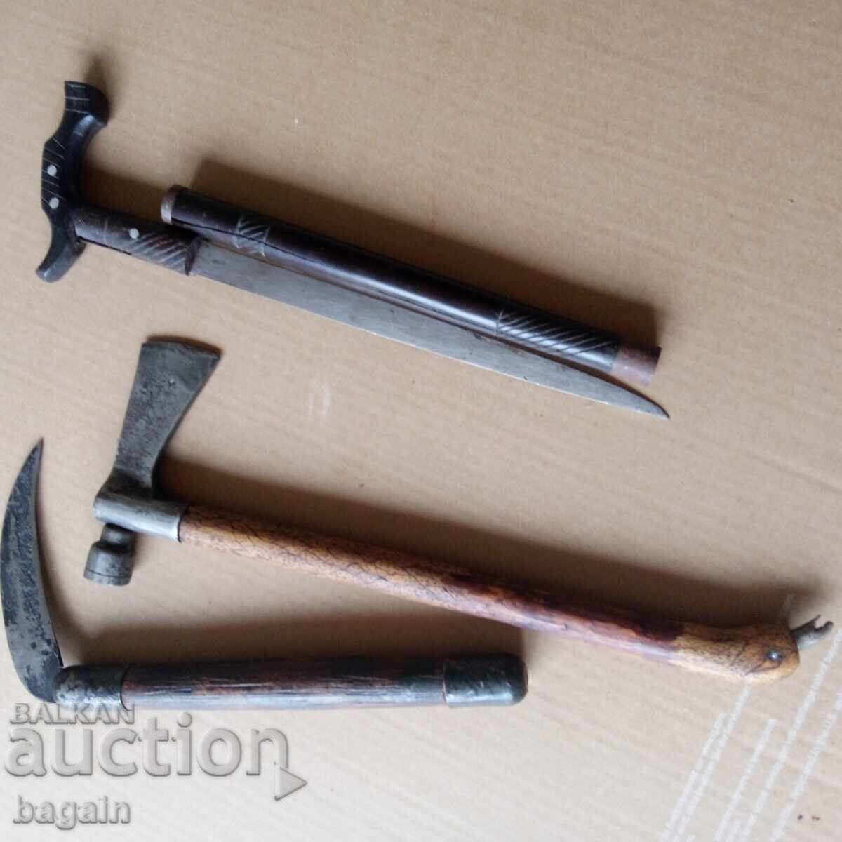 Tomahawk, cuțite, pumnal, baston cu preț € 100.00 | 195.58 BGN