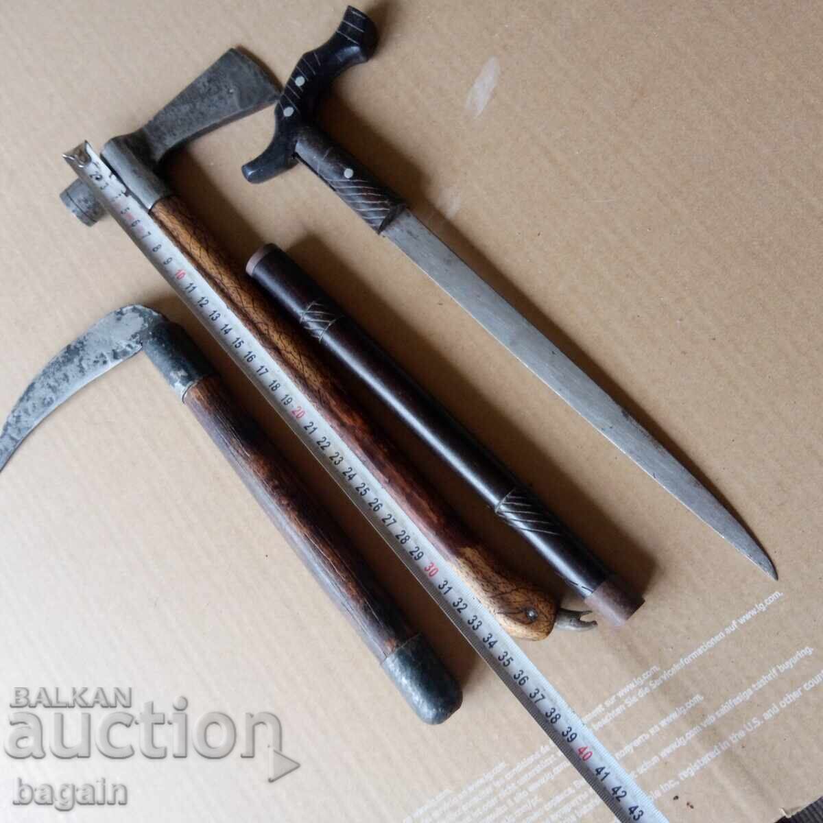 Tomahawk, cuțite, pumnal, baston - 5