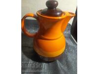 Cană ceramică portocalie