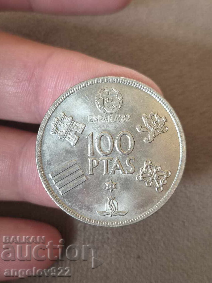 100 pesetas 1980