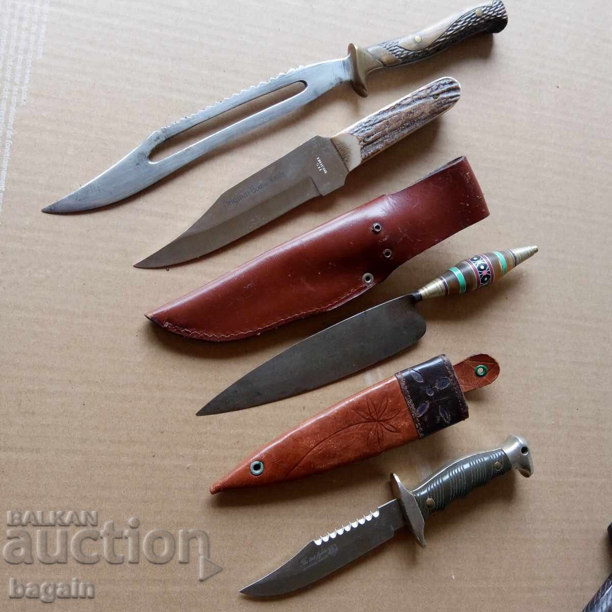 Cuțite zimțate, Bowie, germane și spaniole - 5