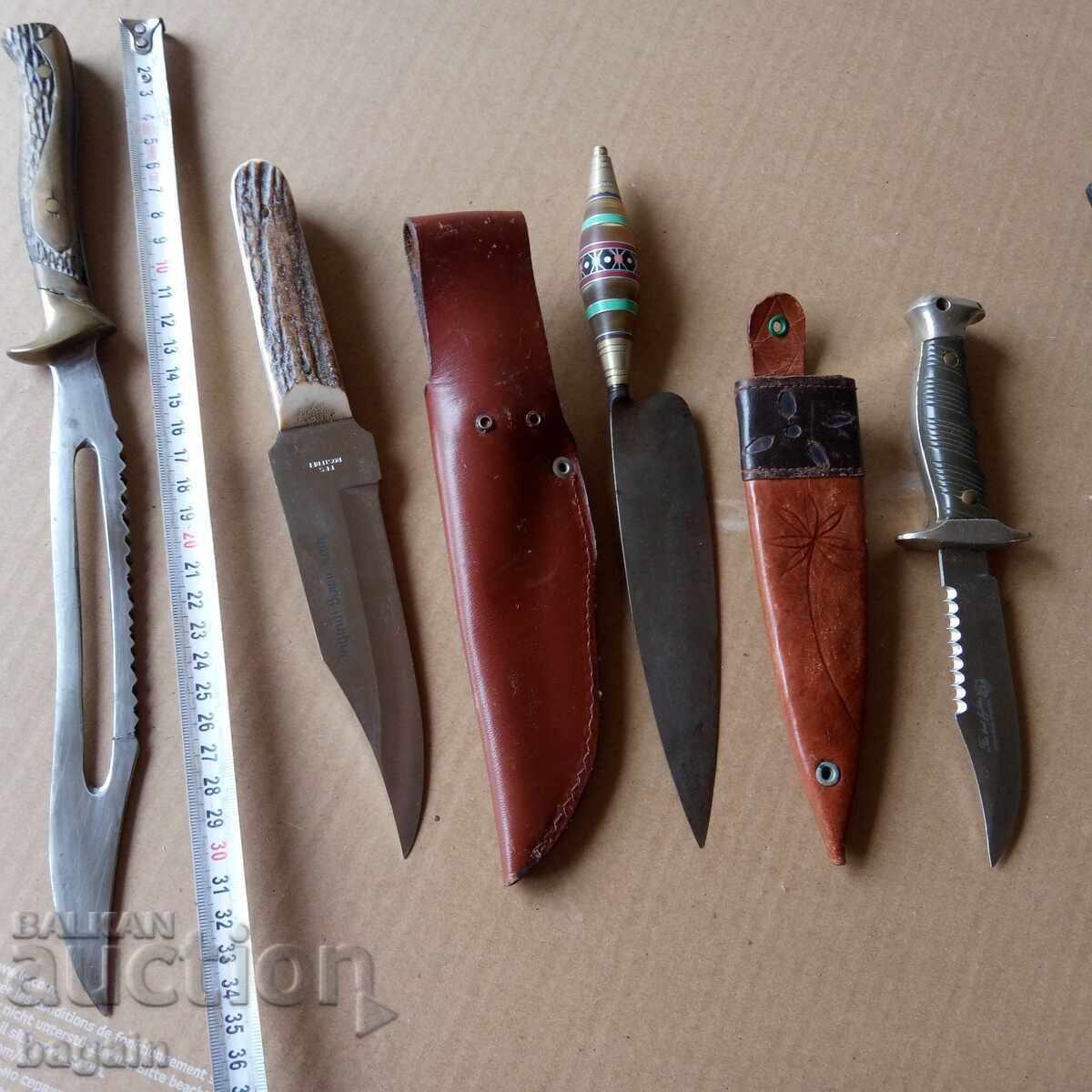 Cuțite zimțate, Bowie, germane și spaniole - 6